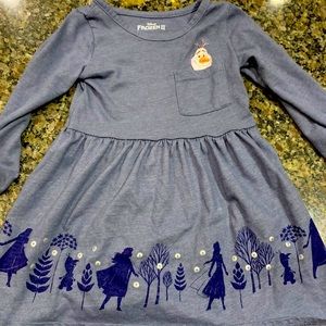 Frozen II toddler girls dress